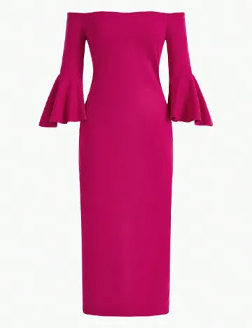 Rochie medie MOTF, roz