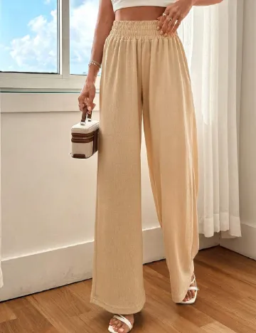 Pantaloni SHEIN, crem