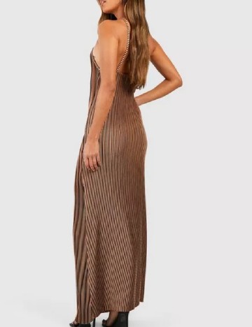 Rochie lunga Boohoo, maro