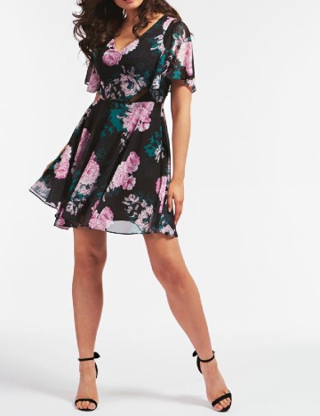 Rochie scurta Guess, negru
