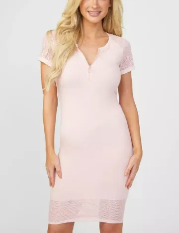 Rochie scurta Guess, roz