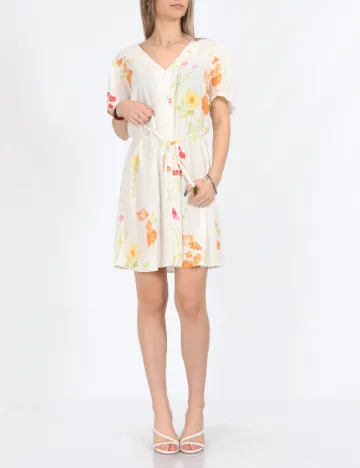 Rochie scurta Vero Moda, alb