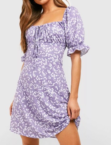 Rochie scurta Boohoo, mov