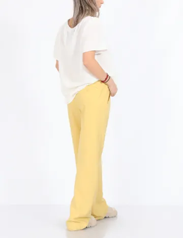 Pantaloni Only, galben