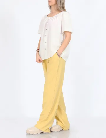 Pantaloni Only, galben
