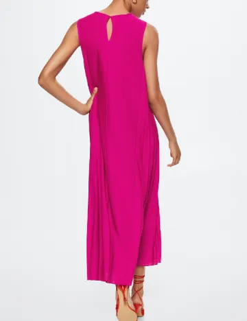 Rochie lunga Mango, roz