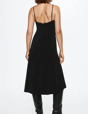 Rochie medie Mango, negru