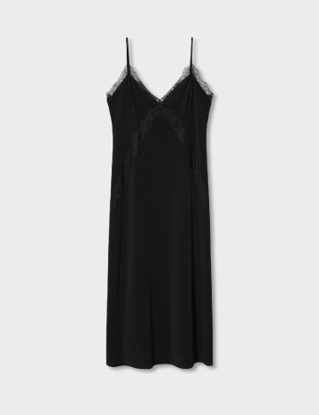 Rochie medie Mango, negru
