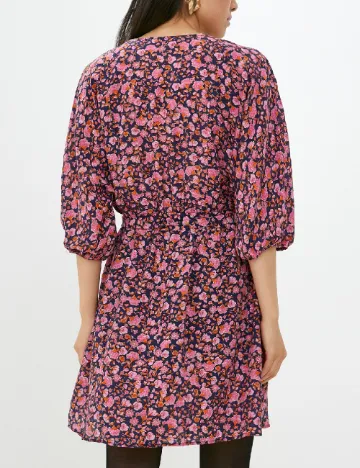 Rochie scurta Mango, floral print Floral print