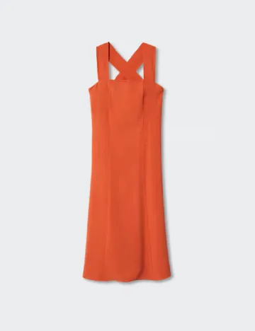 Rochie lunga Mango, portocaliu Portocaliu
