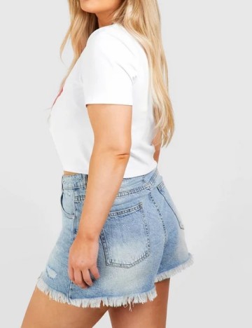 Top Boohoo, alb