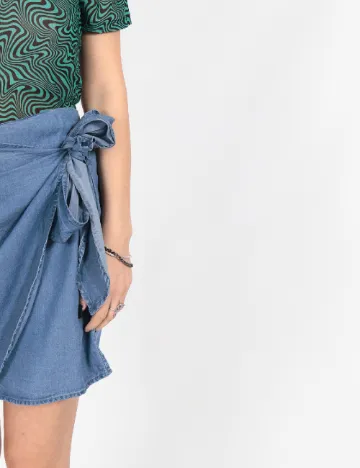 Fusta Vero Moda, albastru