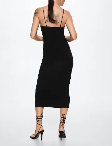 Rochie medie Mango, negru Negru