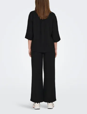 Camasa Jacqueline de Yong, negru Negru