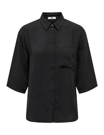 Camasa Jacqueline de Yong, negru Negru
