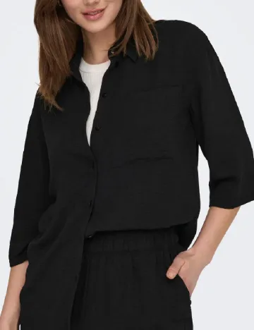 Camasa Jacqueline de Yong, negru Negru