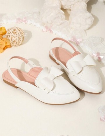 Pantofi Shein Kids, alb