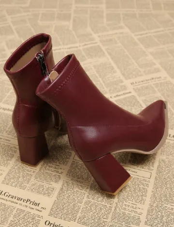 Botine SHEIN, visiniu