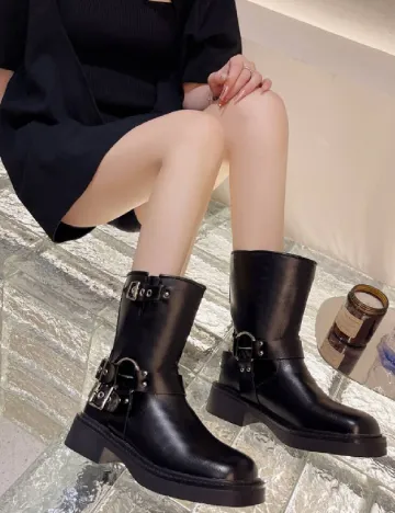 Ghete SHEIN, negru Negru