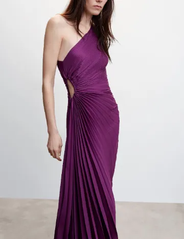 Rochie lunga Mango, mov Mov