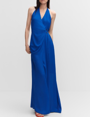 Rochie lunga Mango, albastru