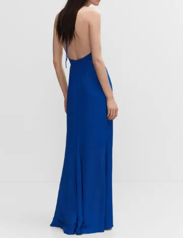 Rochie lunga Mango, albastru Albastru