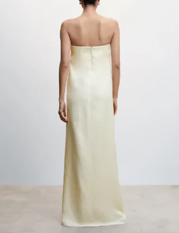 Rochie lunga Mango, crem