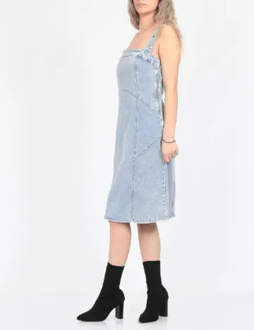 Rochie medie Noisy May, albastru