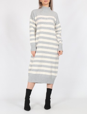 Rochie medie Vero Moda, gri