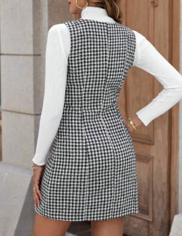 Rochie scurta SHEIN, gri Gri