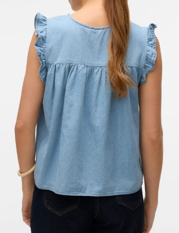 Bluza Vero Moda, albastru