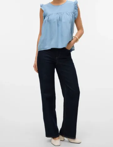 Bluza Vero Moda, albastru
