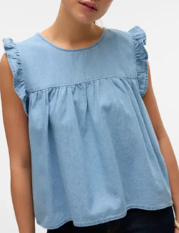 Bluza Vero Moda, albastru
