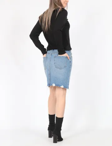 Fusta Vero Moda, albastru