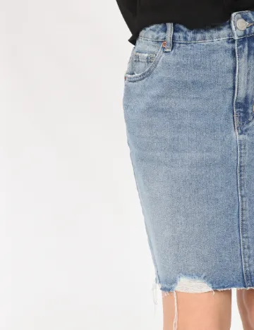 Fusta Vero Moda, albastru