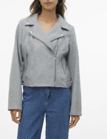 Jacheta Vero Moda, gri Gri