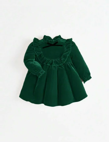 Rochie CozyCub, verde