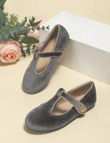 Pantofi Shein Kids, gri