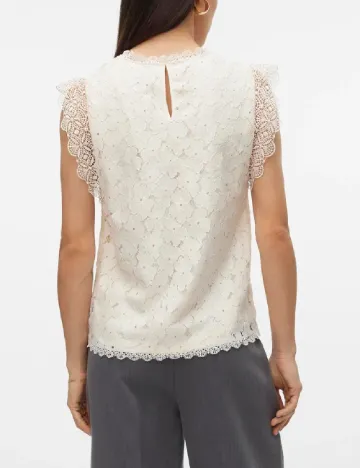 Bluza Vero Moda, crem Crem