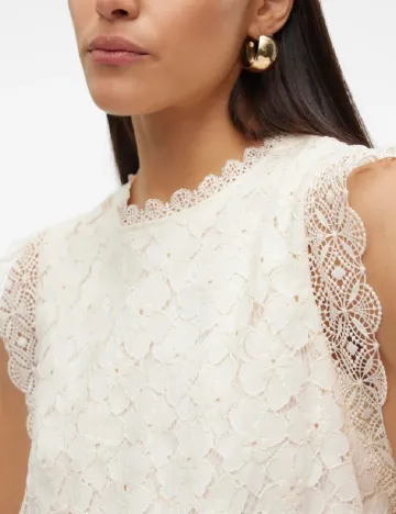 Bluza Vero Moda, crem Crem
