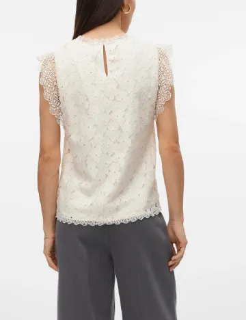 Bluza Vero Moda, crem Crem