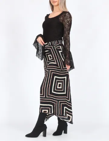 Fusta Vero Moda, negru
