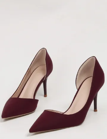 Pantofi SHEIN, visiniu