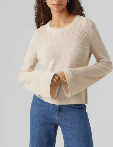 Bluza Vero Moda, crem Crem