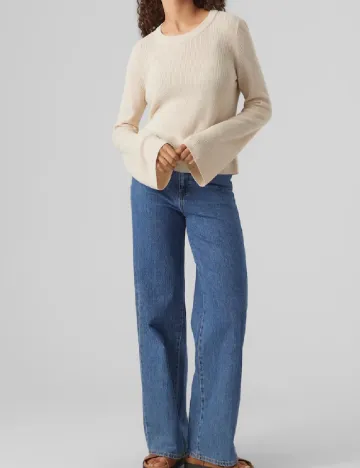Bluza Vero Moda, crem Crem