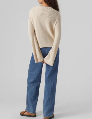 Bluza Vero Moda, crem Crem