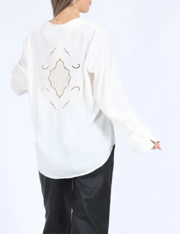 Bluza Vero Moda, alb Alb