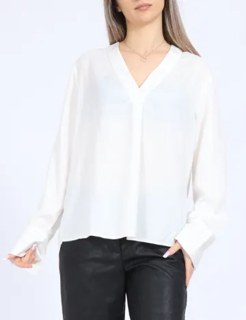 Bluza Vero Moda, alb Alb