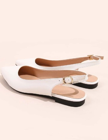 Pantofi SHEIN, alb