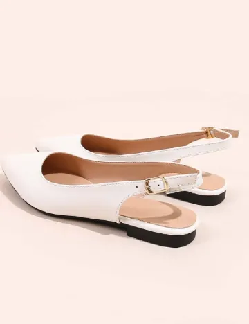 Pantofi SHEIN, alb